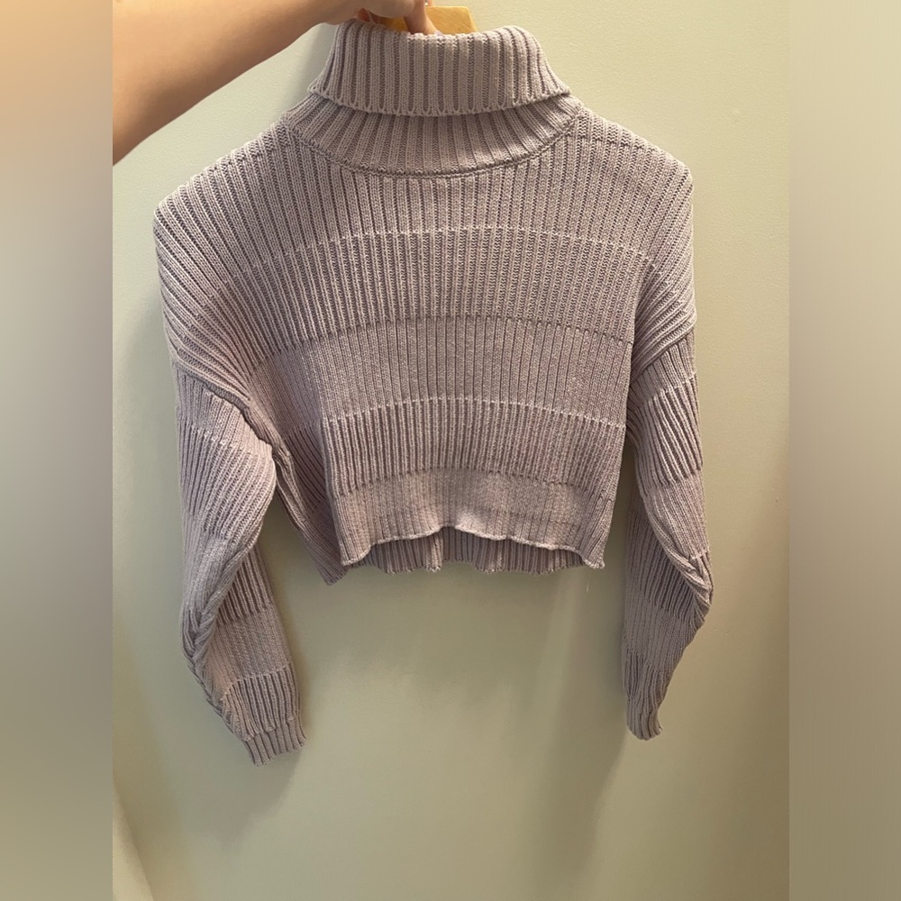 Pacsun purple turtle neck sweater